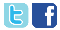 Twitter and Facebook